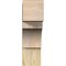 Ekena Millwork Westlake Block Rough Sawn Bracket, Douglas Fir, 6"W x 20"D x 20"H BKT06X20X20WTL05RDF - alternate 4